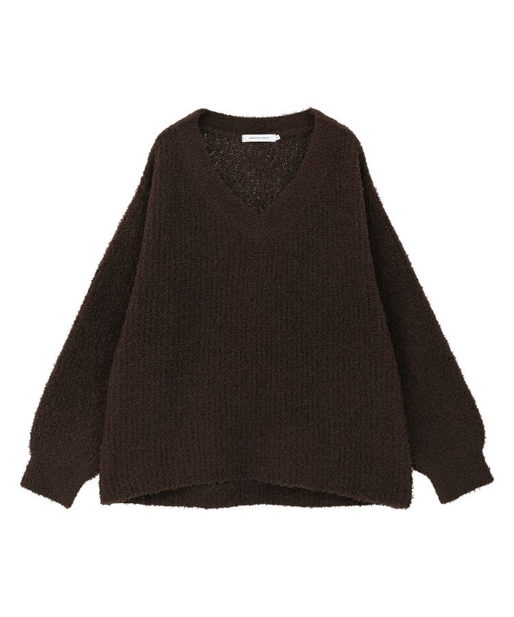 AMERICAN HOLIC「ミニシャギーラメニットプルオーバー」|ニット・セーター|