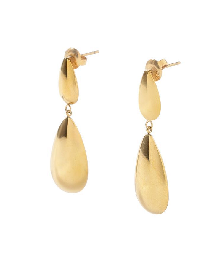 AMERICAN HOLIC「【ステンレス】ダブルドロップピアス」|ピアス|