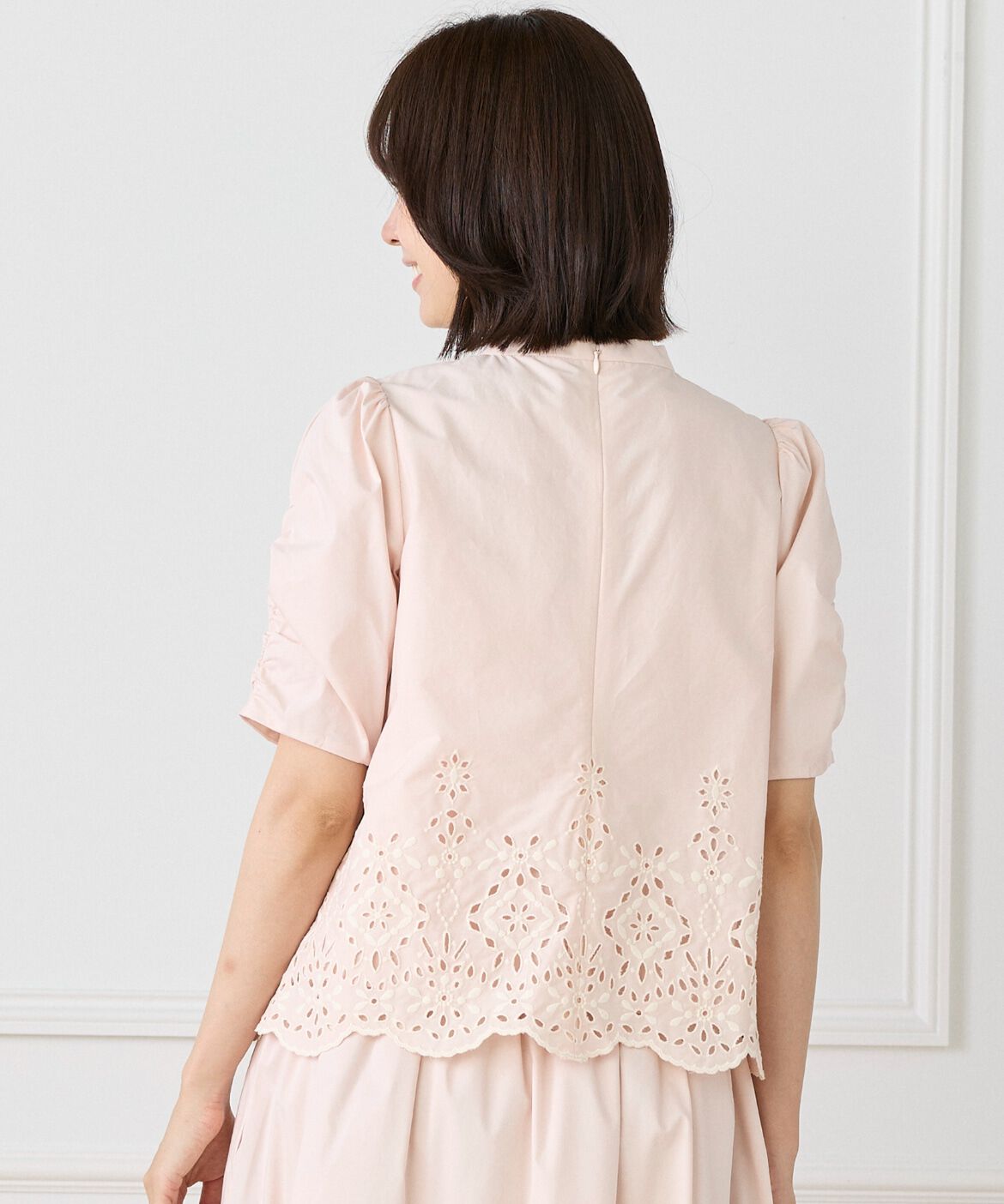Maglie le cassetto「《大きいｻｲｽﾞ》ﾗｯｼｭｶﾞｰﾄﾞﾚｰｽﾌﾞﾗｳｽ 《M Maglie le casset」|シャツ・ブラウス|