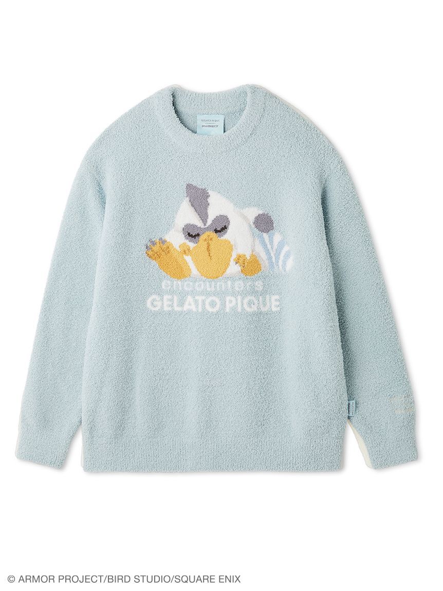 gelato pique「【ドラゴンクエスト】【レディース】ベビモコプルオーバー&ボーダーロングパンツセット」|ルームウェア|