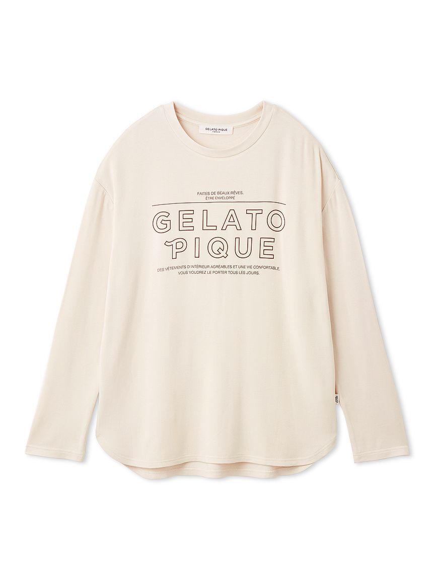 GELATO PIQUE HOMME「【HOMME】吸湿発熱レーヨンロンT」|ルームウェア|CRM