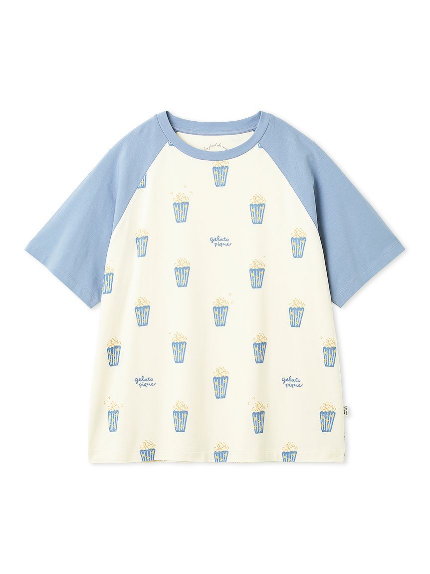 gelato pique「ポップコーン柄Tシャツ」|ルームウェア|