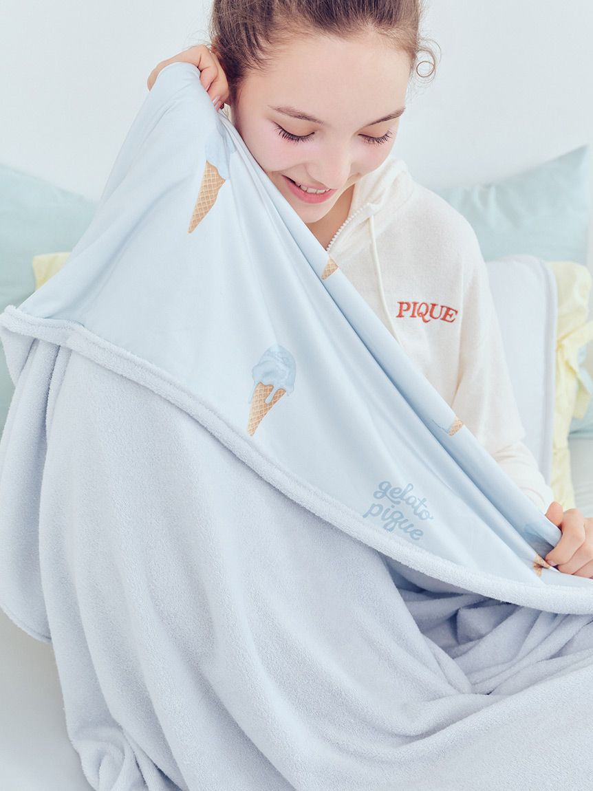 gelato pique Sleep「【Sleep】【接触冷感】【抗菌防臭】アイス柄   リバーシブルケット」|その他|