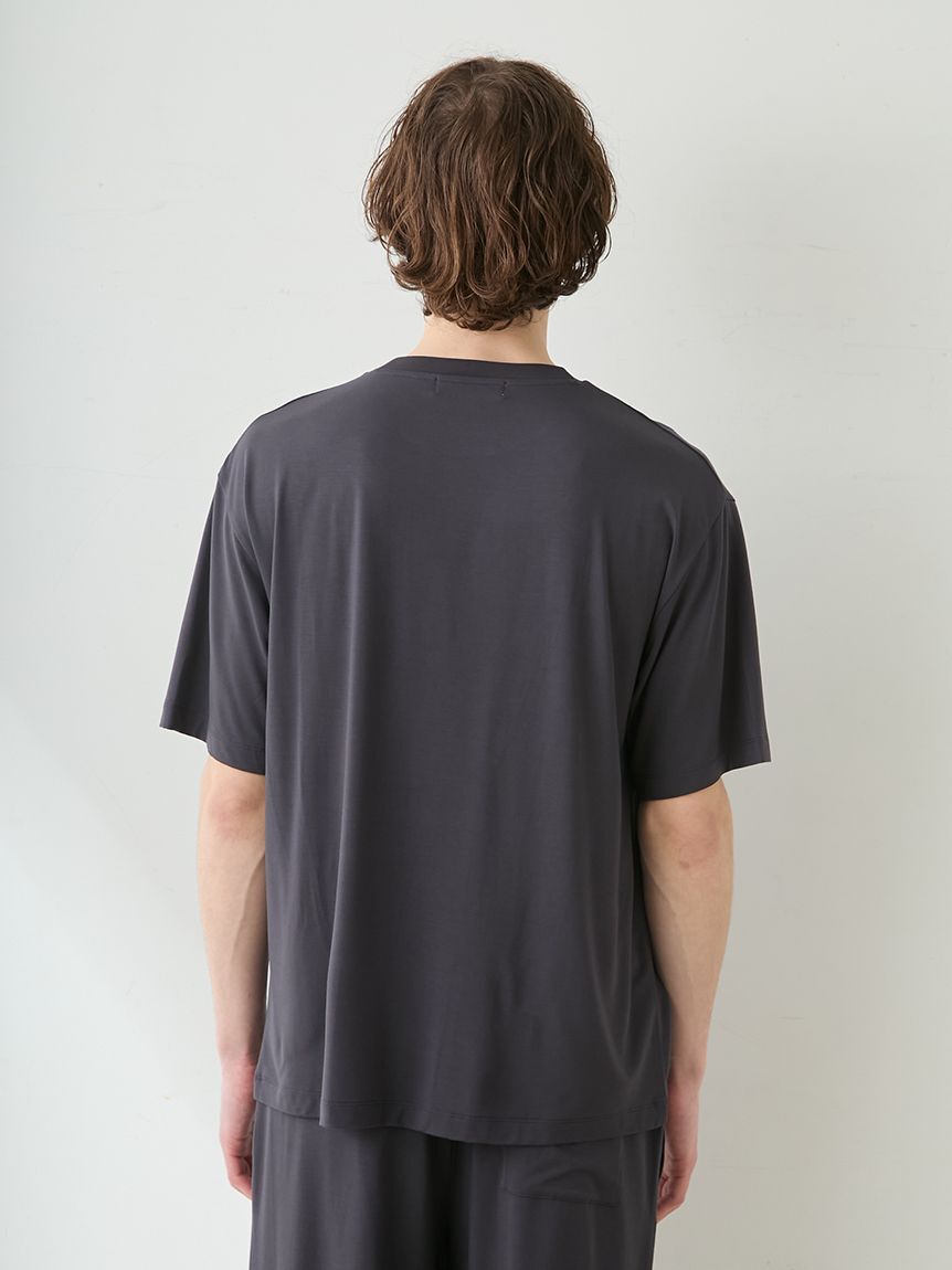 GELATO PIQUE HOMME「【HOMME】【接触冷感】COOLレーヨンロゴTシャツ」|ルームウェア|