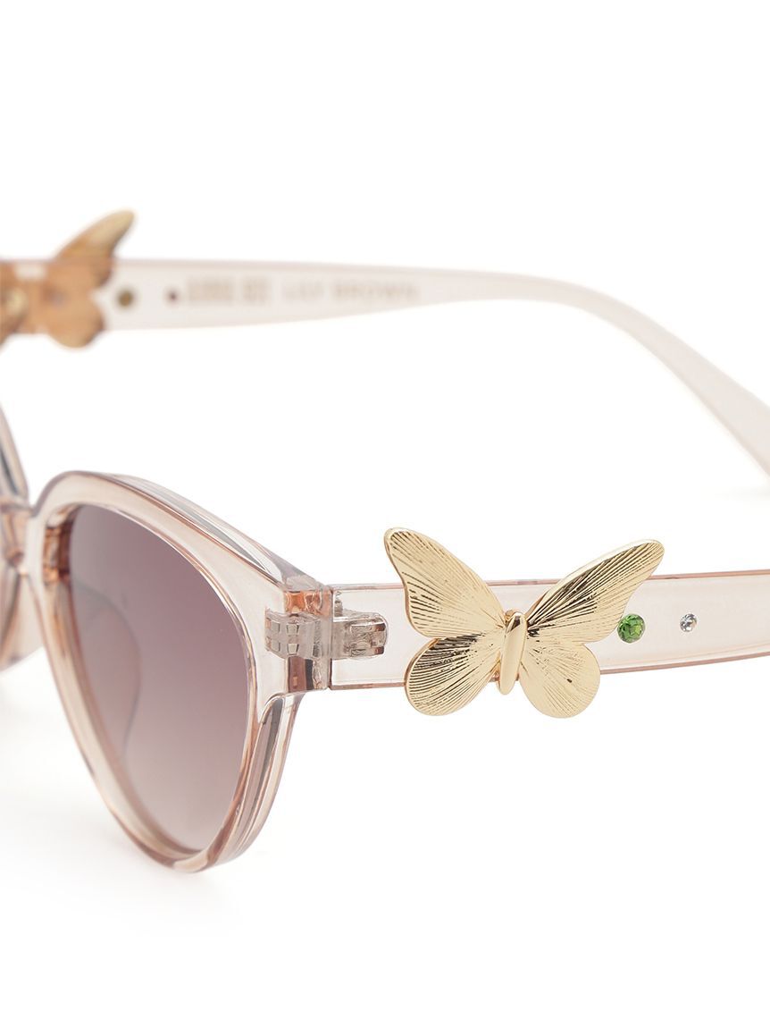LILY BROWN「【LILY BROWN&times;ANNA SUI】バタフライモチーフ付きサングラス」|サングラス|