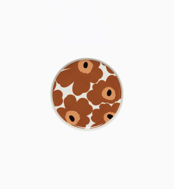 Marimekko「Unikko プレート20cm」|その他|ﾎﾜｲﾄ&times;ﾌﾞﾗｳﾝ&times;ﾌﾞﾗｯｸ