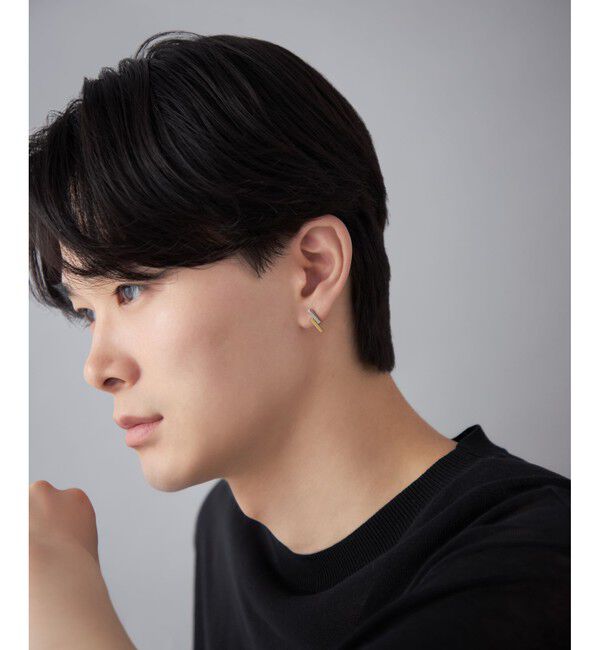 Jouete「ピアス バー コンビカラー」|ピアス|
