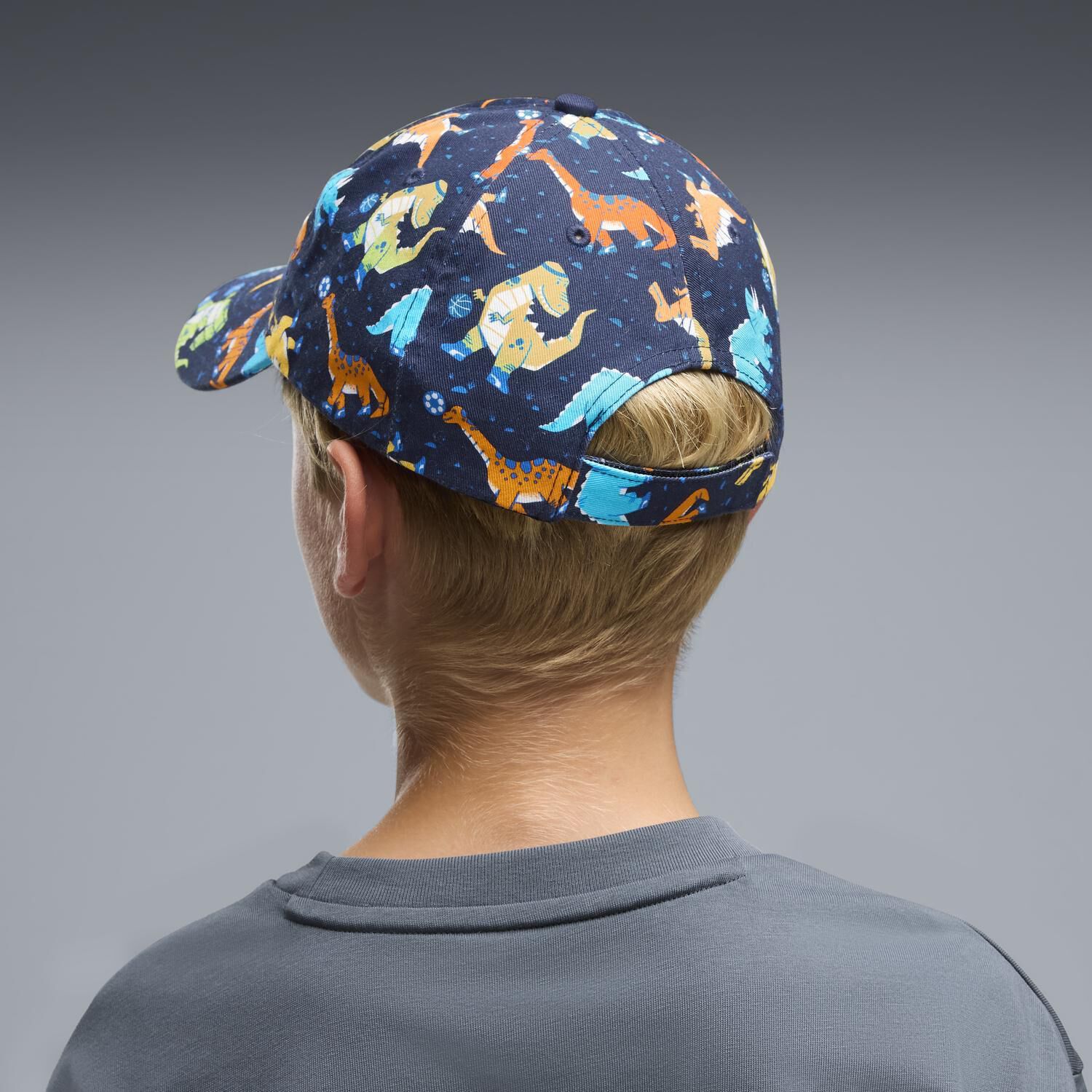 PUMA「【PUMA ｳｪｱ】K ESS NO.1 LOGO AOP BB CAP JR」|キャップ・キャスケット|