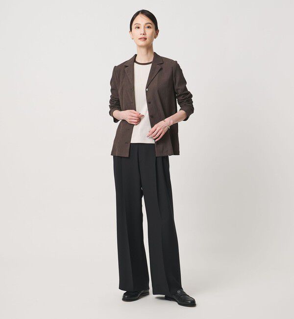 UNITED ARROWS「クレープ シャツ ジャケット ‐ウォッシャブル‐」|シャツ・ブラウス|