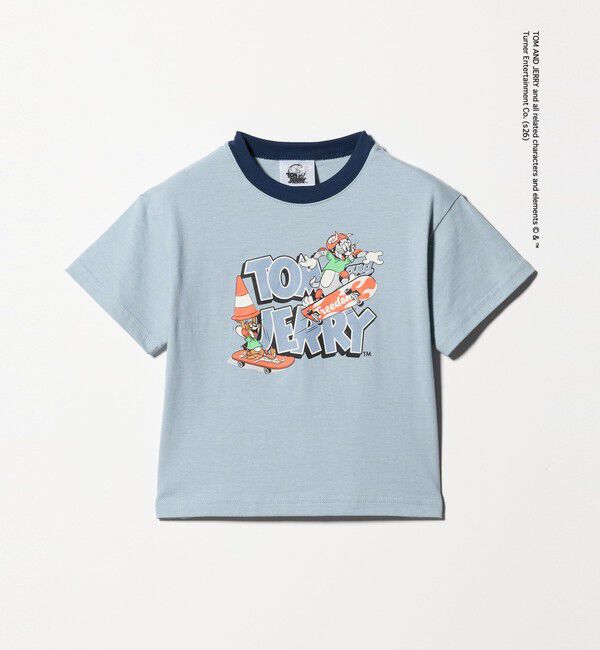 UNITED ARROWS green label relaxing「【別注】＜URBAMENT＞TOM and JERRY リンガーTシャツ / キッズ 100cmー130cm」|Tシャツ・カットソー|