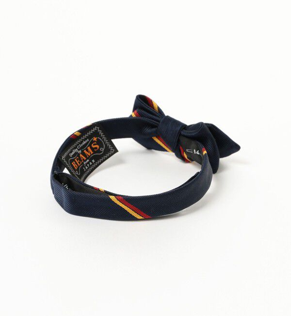 BEAMS PLUS「BEAMS PLUS / Silk Bow Tie Wide Regimental」|ネクタイ・蝶ネクタイ|