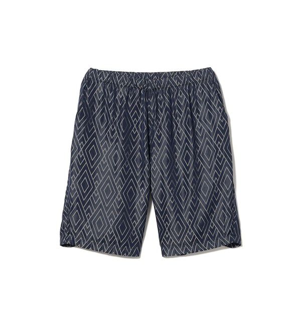 BEAMS PLUS「Easy Shorts Cupro Diamond Pattern」|その他|
