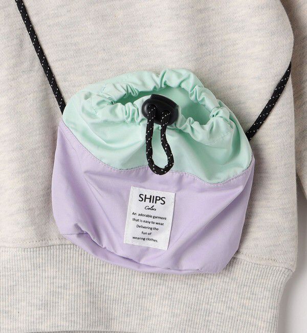 SHIPS Colors 「SHIPS Colors: 90~140cm /〈洗濯機可能〉ボディバッグ スウェット」|スウェット・ジャージ|
