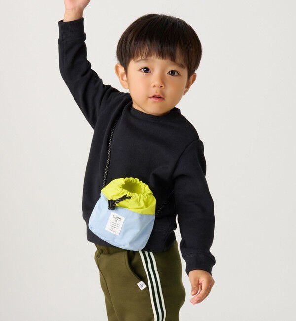 SHIPS Colors 「SHIPS Colors: 90~140cm /〈洗濯機可能〉ボディバッグ スウェット」|スウェット・ジャージ|