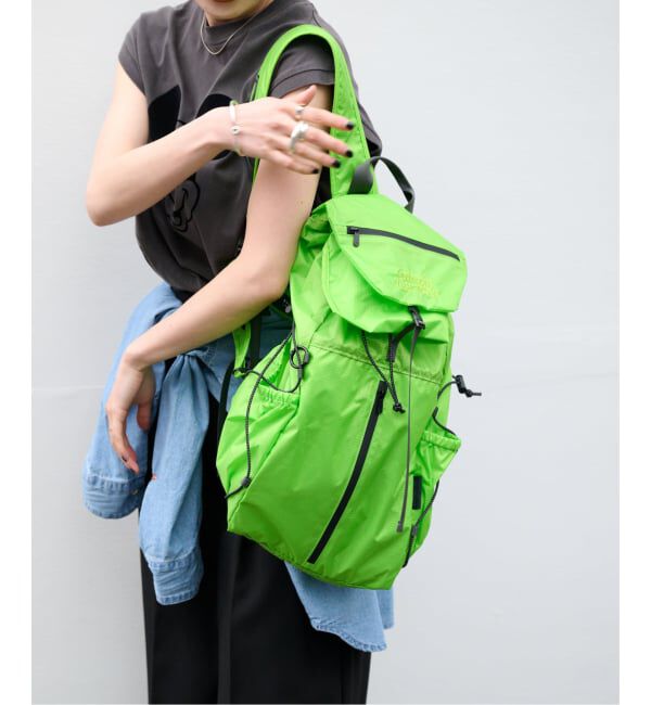 OUTDOOR PRODUCTS Usual Things「PACKABLE BACKPACK」|リュック|グリーン A