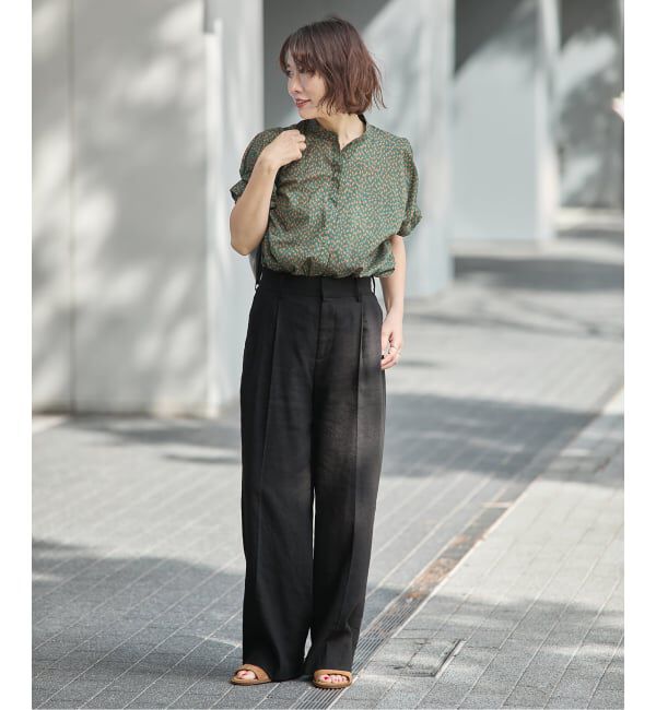 journal standard L'essage「LINEN 2タックパンツ」|その他|