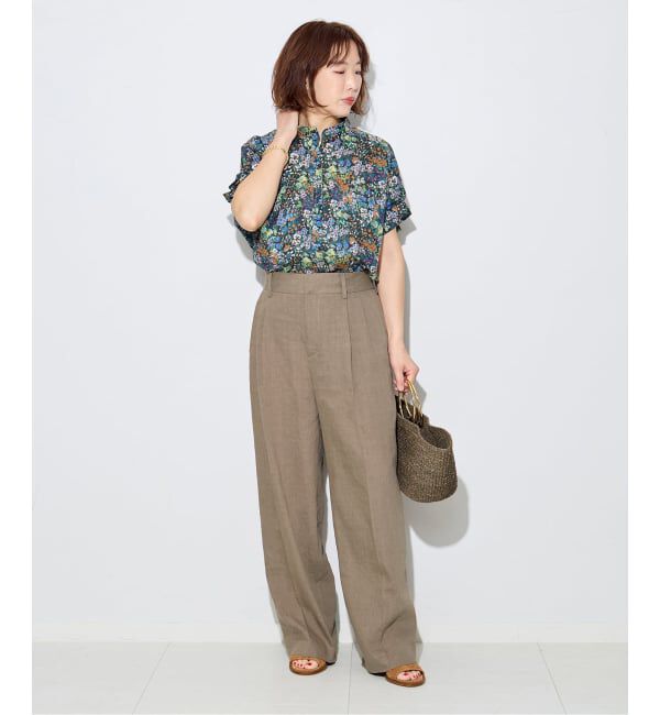 journal standard L'essage「LINEN 2タックパンツ」|その他|