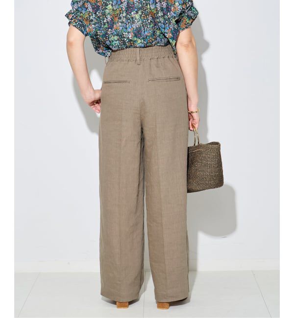 journal standard L'essage「LINEN 2タックパンツ」|その他|