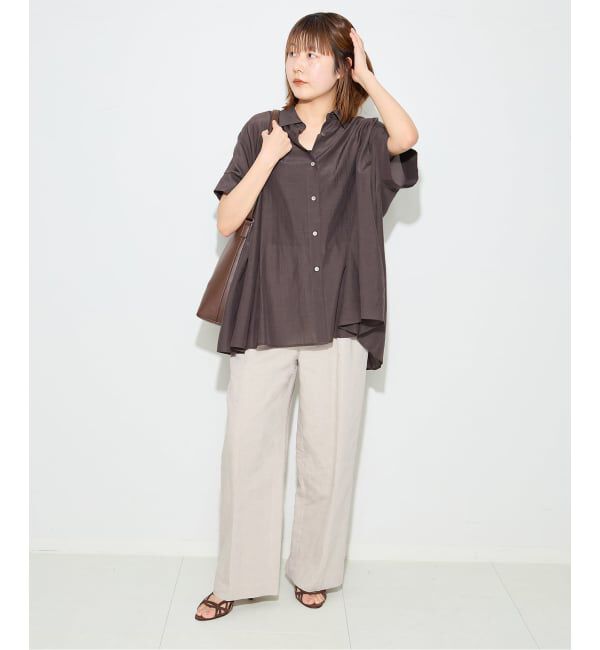 journal standard L'essage「LINEN 2タックパンツ」|その他|