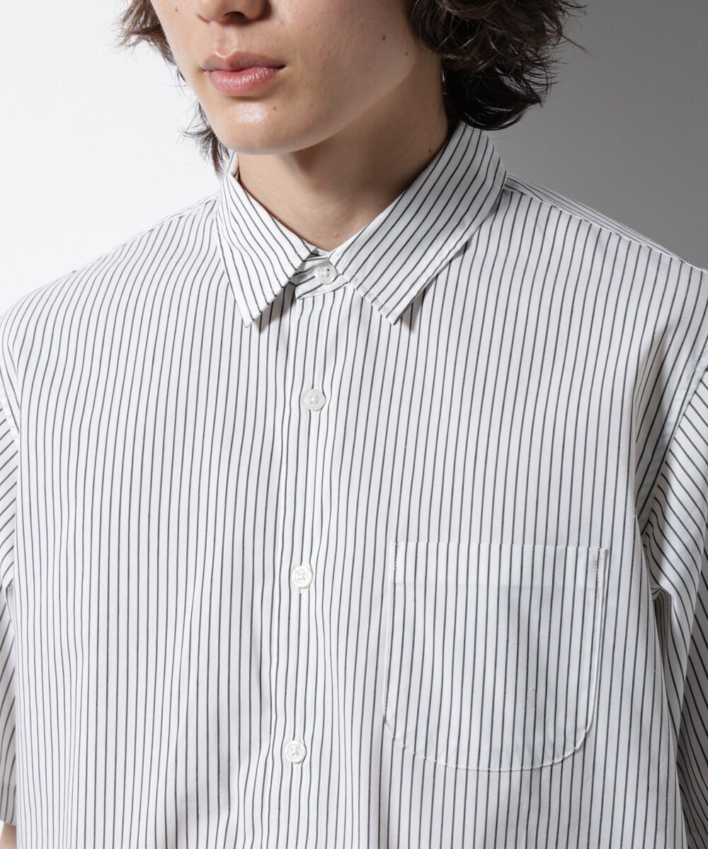 NANO universe「「ICE FLOW LINEN」バリエーションシャツ 半袖」|シャツ・ブラウス|