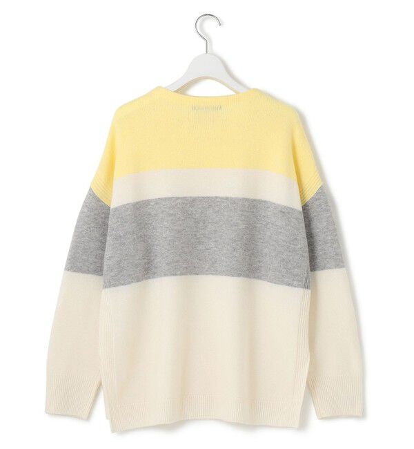 23区「【Oggi1月号掲載/洗える】ウールカシミヤ カラーブロック ニット」|ニット・セーター|