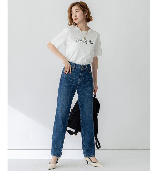 23区「【洗える】CA ME TENTE ロゴ TEE」|Tシャツ・カットソー|