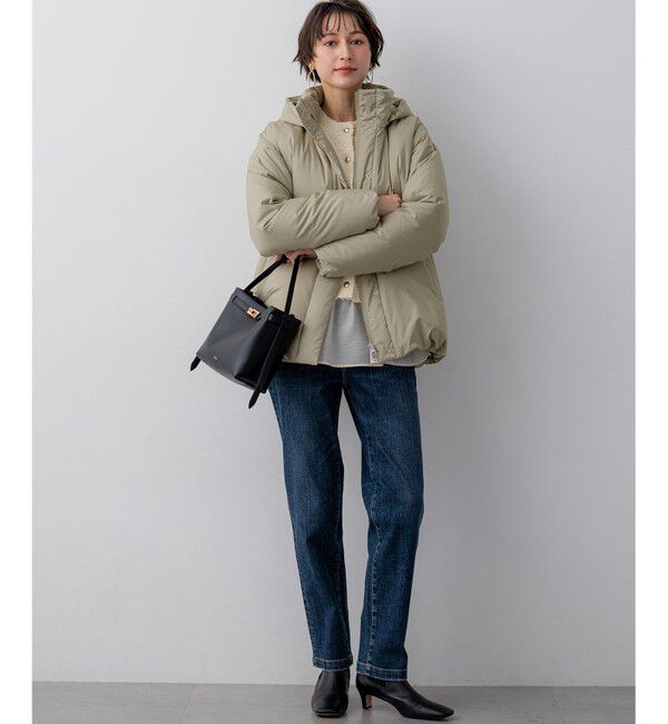 23区「【WEB&一部店舗限定】ステッチレス フーデット ダウン」|ダウン|