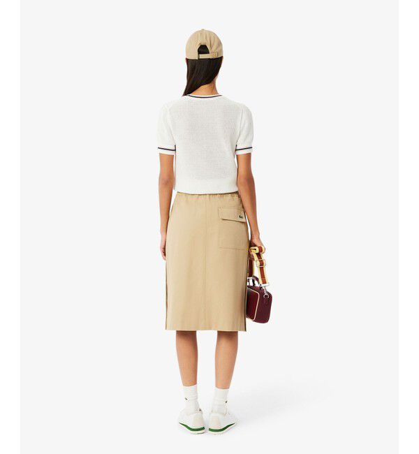 LACOSTE「アシンメトリーカーゴポケットスカート」|スカート|