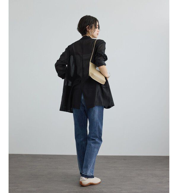 SALON adam et rope'「COTTON USAセミフレアデニム 4」|デニム|
