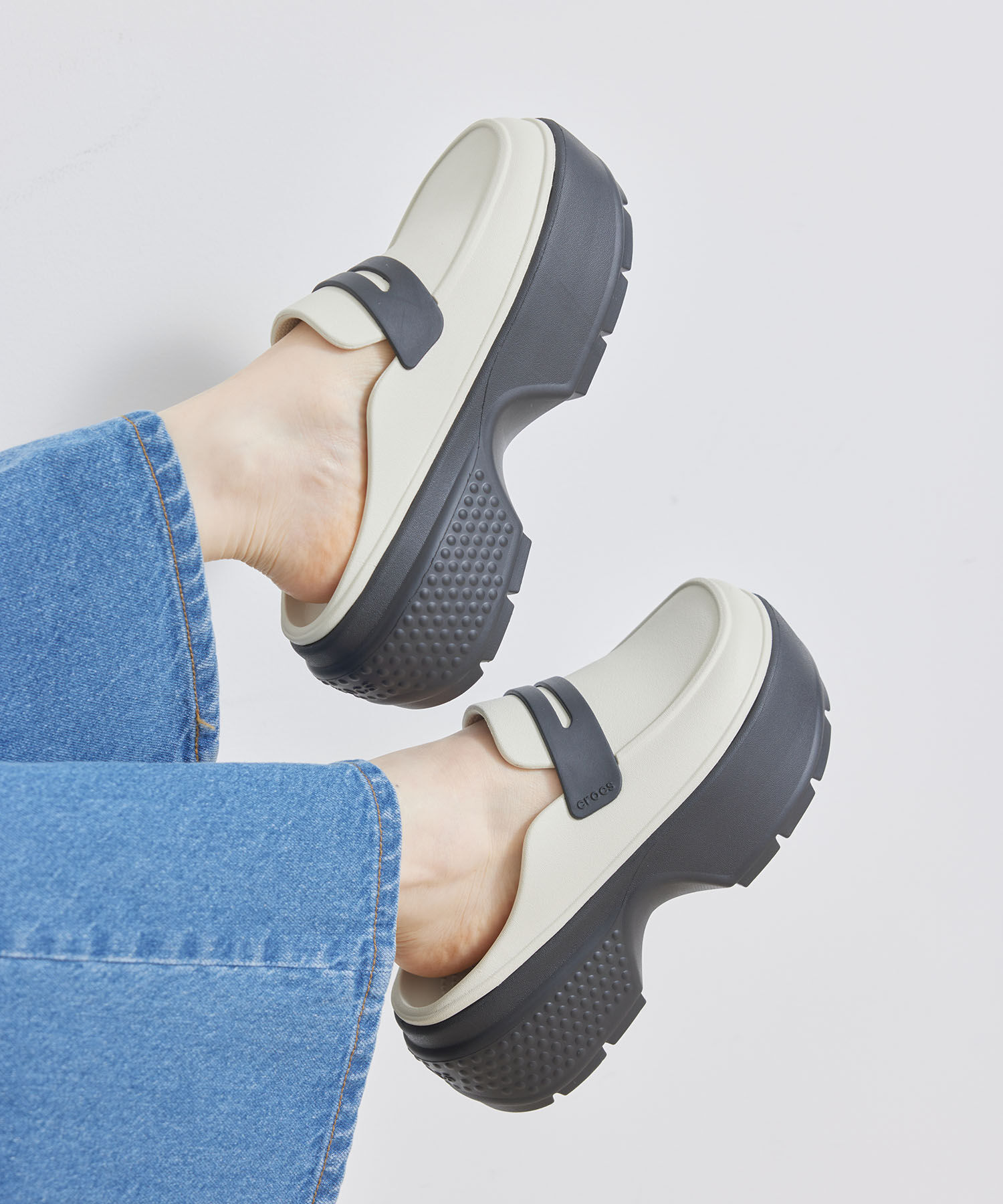 Juze「【crocs】ATONP LOAFER【WEB限定】」|サンダル|