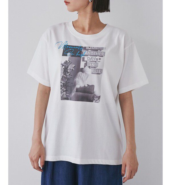 VIS「フォト＆ロゴアソートTシャツ」|Tシャツ・カットソー|