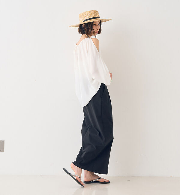 Rouge vif「【一部店舗限定】オープンショルダーブラウス」|シャツ・ブラウス|