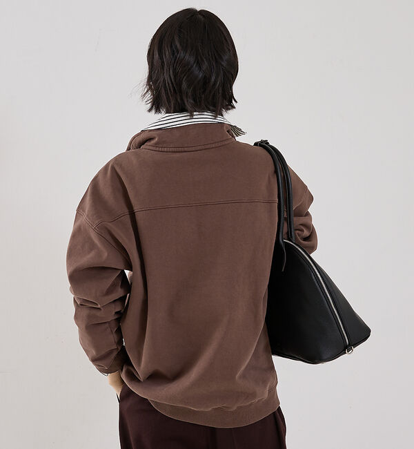 The Store by C' 「【Sporty&Rich】NY Crest Embroidered Quarte」|スウェット・ジャージ|