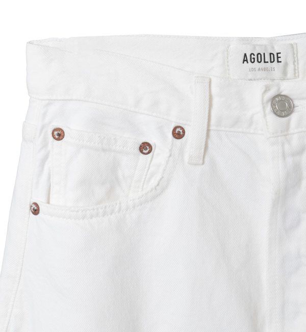A_「【AGOLDE/エーゴールドイー】WHITE カーブデニム」|デニム|
