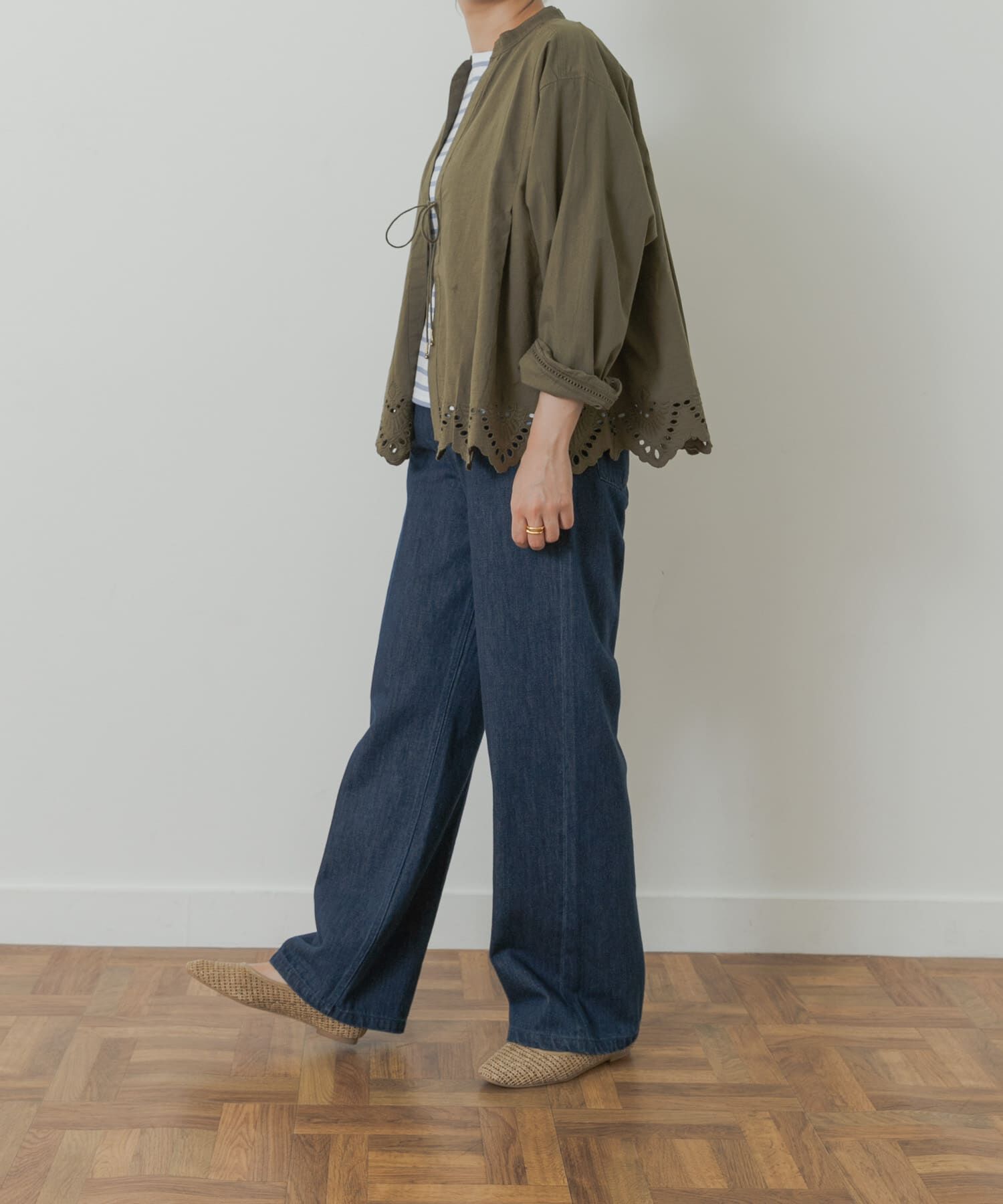 URBAN RESEARCH DOORS「Denim Straight Pants」|デニム|