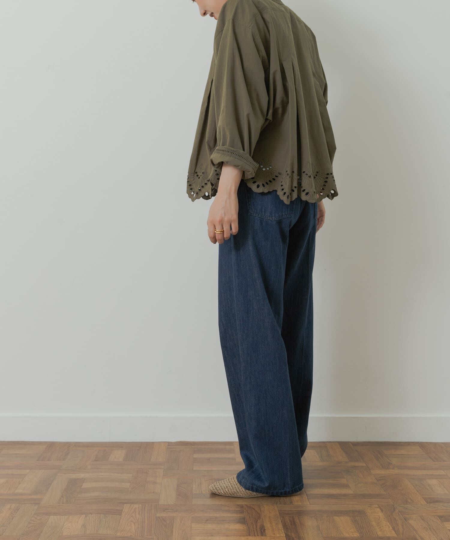 URBAN RESEARCH DOORS「Denim Straight Pants」|デニム|