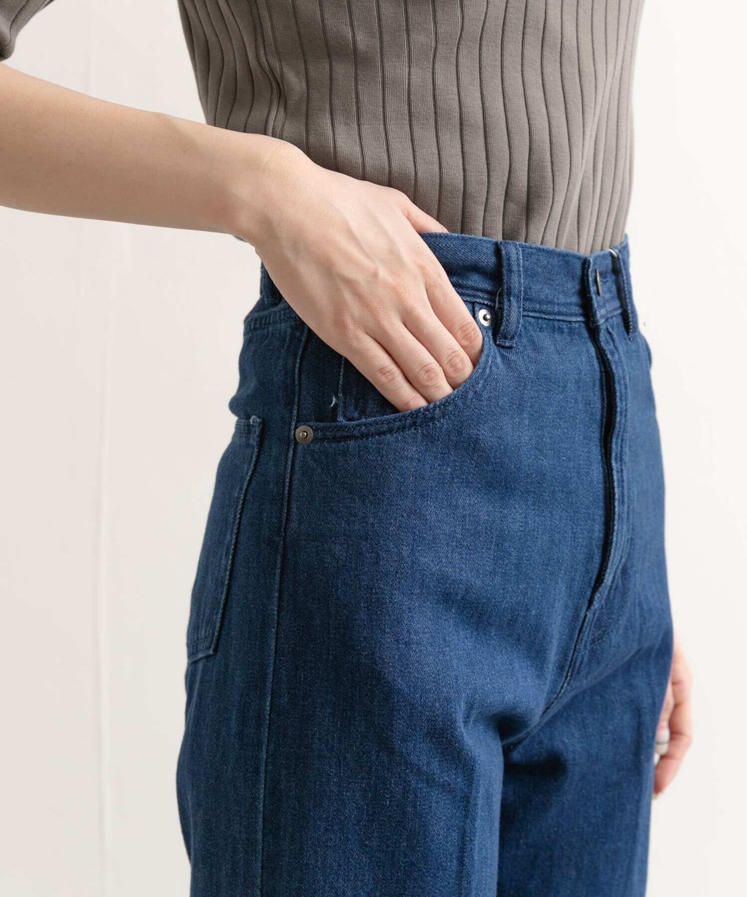 URBAN RESEARCH DOORS「Denim Straight Pants」|デニム|