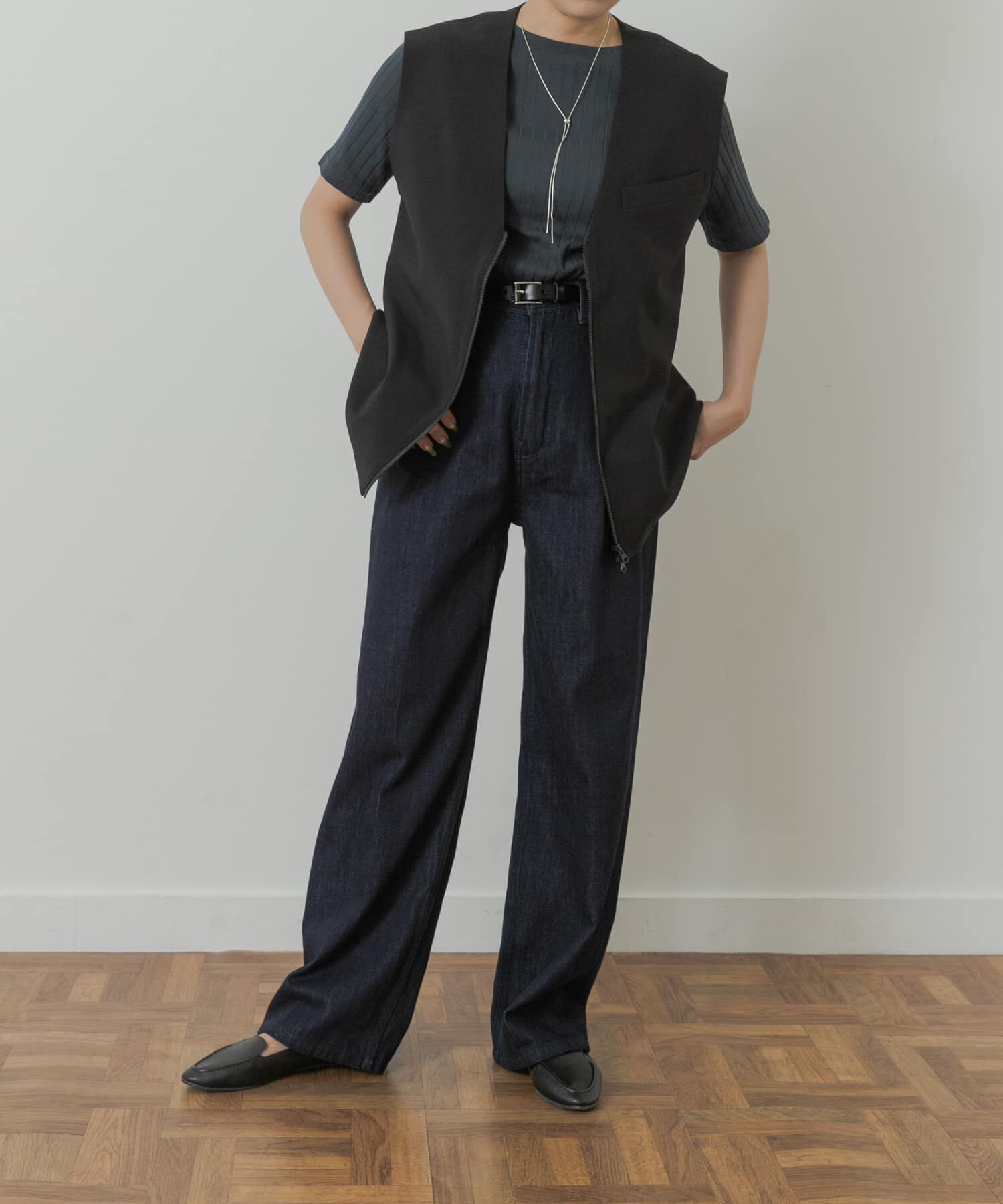 URBAN RESEARCH DOORS「Denim Straight Pants」|デニム|