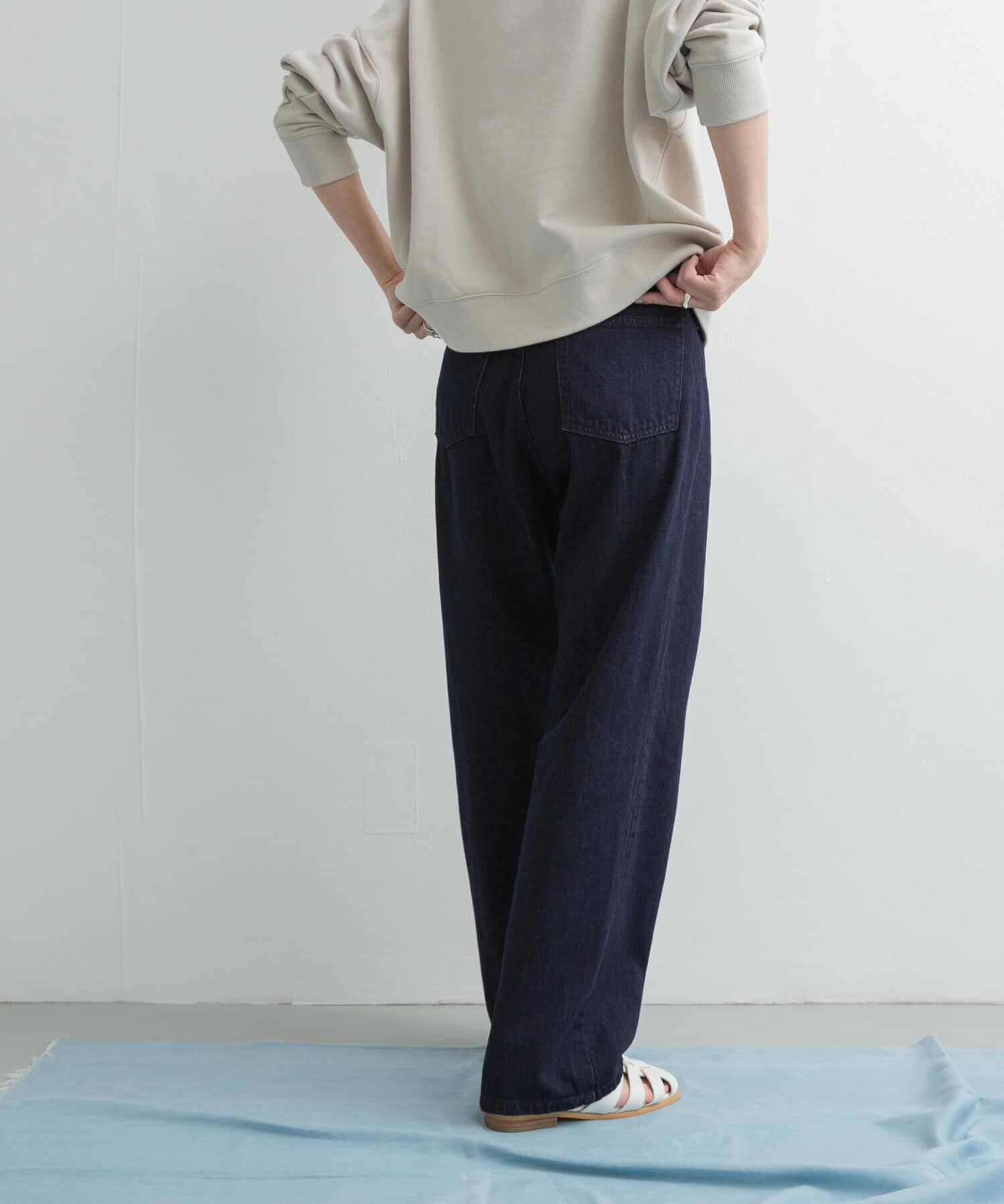 URBAN RESEARCH DOORS「Denim Straight Pants」|デニム|