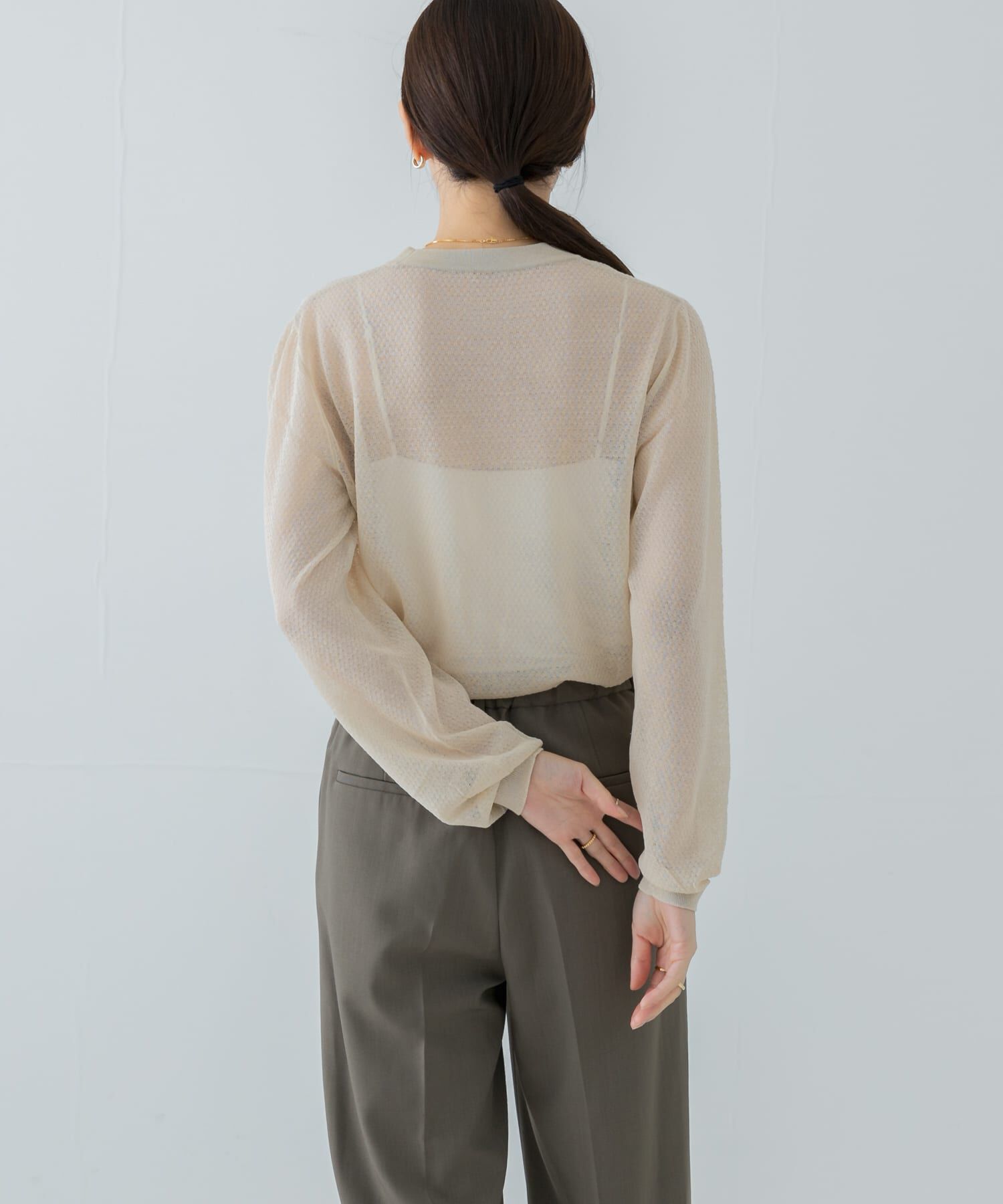 URBAN RESEARCH「『別注』ROUTINE&times;URBAN RESEARCH　シアーニット」|ニット・セーター|