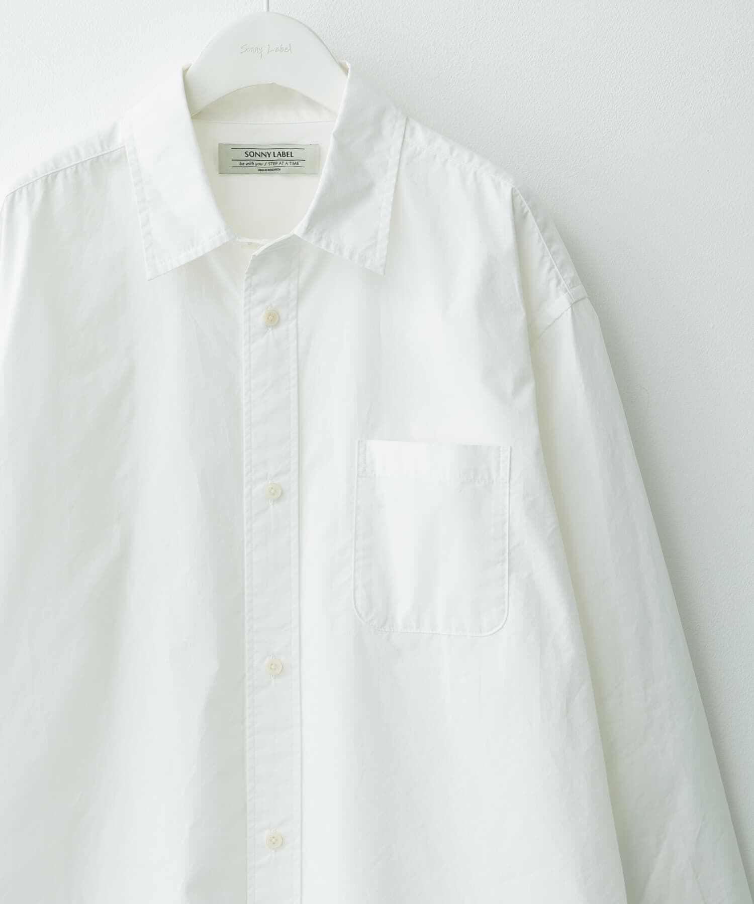 Sonny Label 「高密度タイプライターレギュラーシャツ」|シャツ・ブラウス|