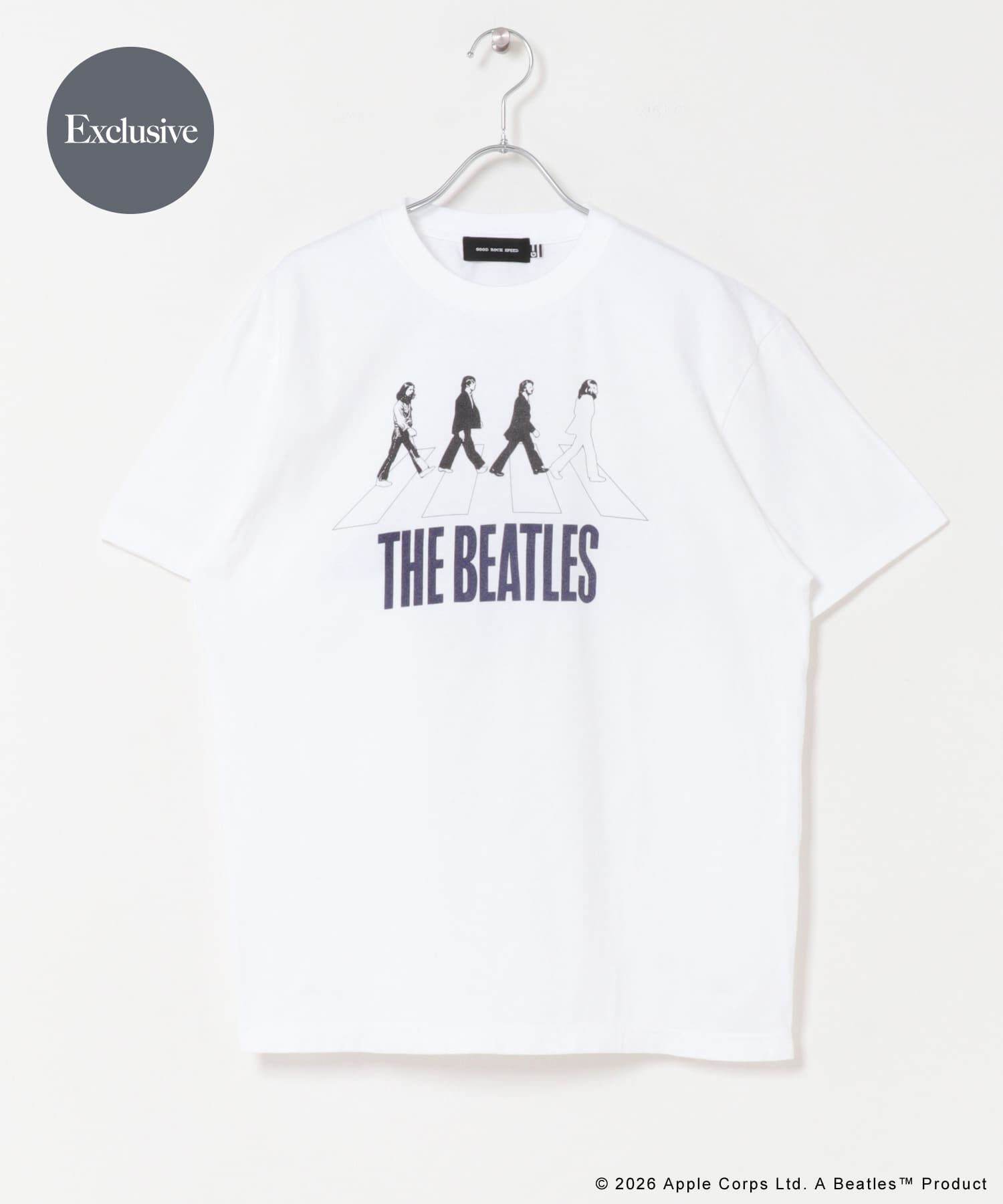 URBAN RESEARCH DOORS「『別注』GOOD ROCK SPEED&times;DOORS　BEATLES ABBEYROAD」|Tシャツ・カットソー|ホワイト系その他