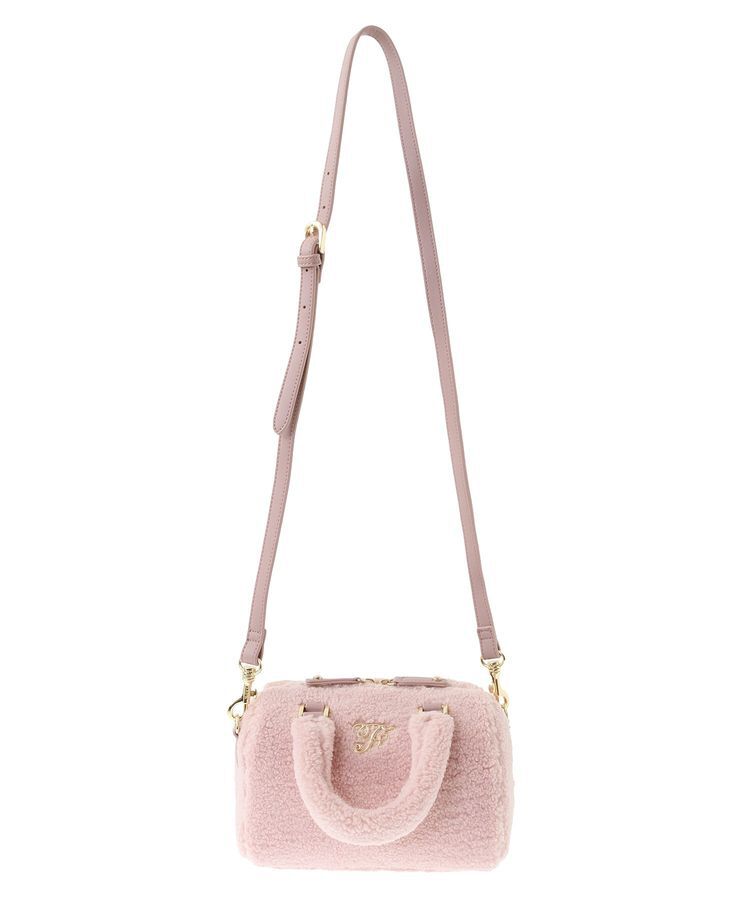 Maison de FLEUR「EC限定フェイクファーボストンバッグ」|ハンドバッグ|