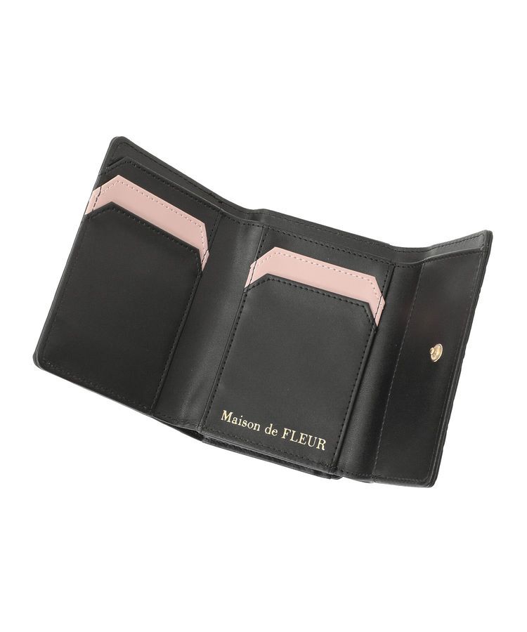 Maison de FLEUR「カラーモノグラムウォレット」|財布|