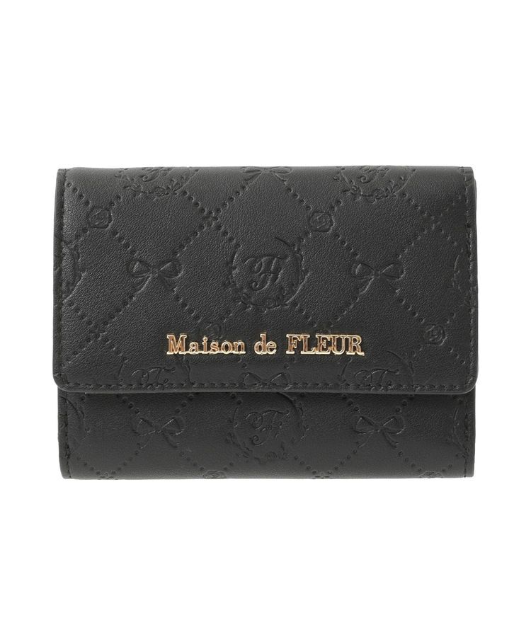 Maison de FLEUR「カラーモノグラムウォレット」|財布|