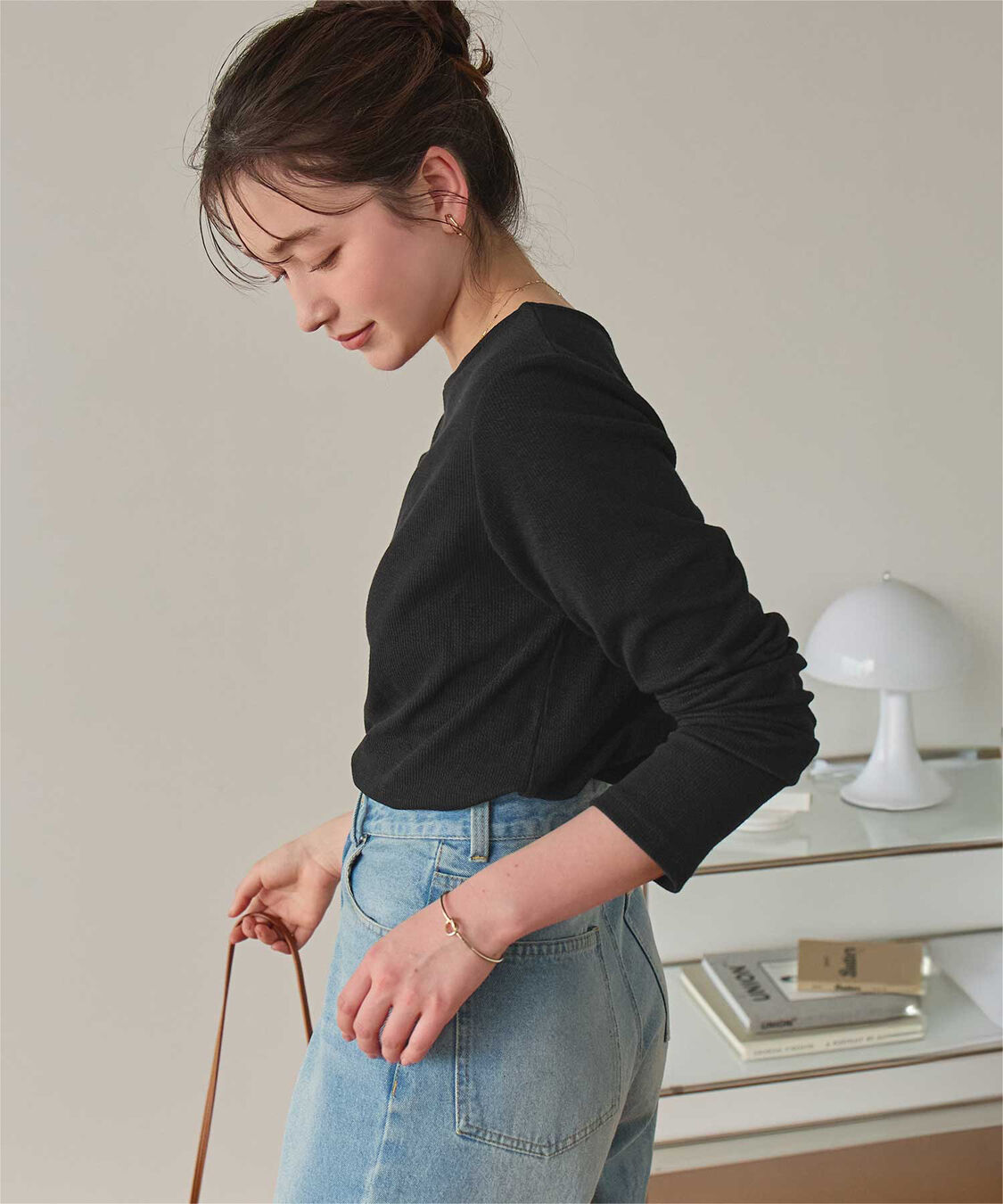 titivate「ハートカット刺繍前後2wayカットソー」|Tシャツ・カットソー|