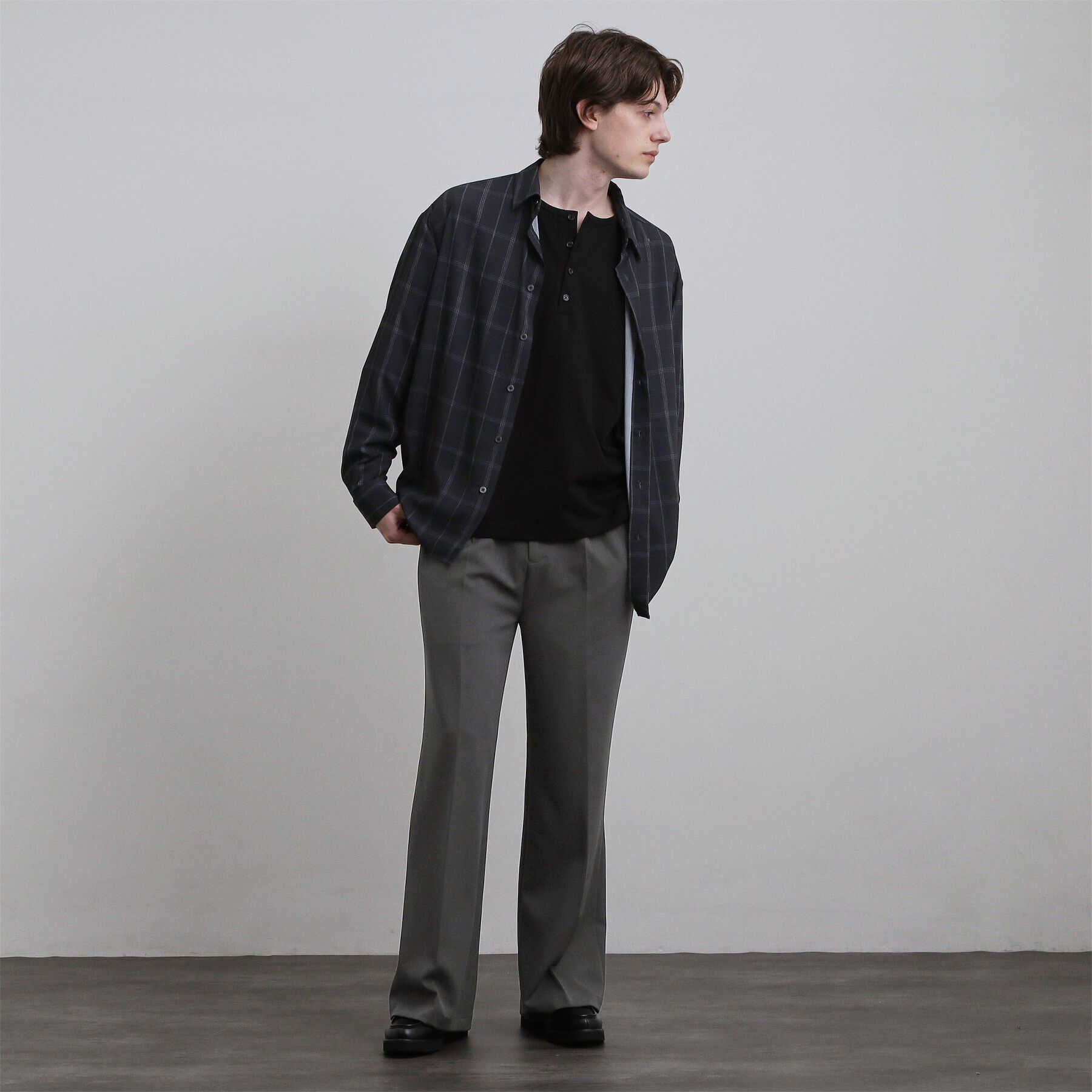 tk.TAKEO KIKUCHI「【防シワ／ストレッチ】smart shift seriesワイドストレートパンツ」|その他|