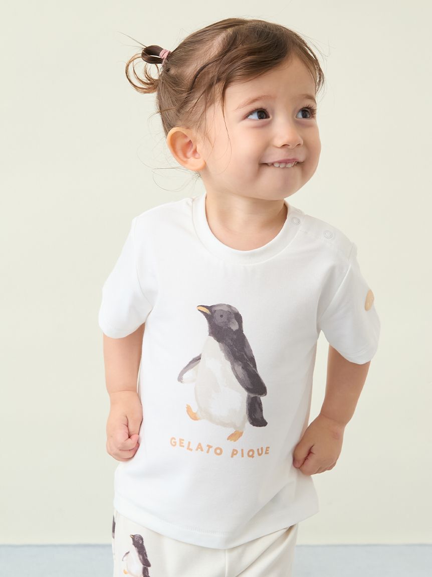 GELATO PIQUE KIDS & BABY「【BABY】【接触冷感】シーアニマル柄ワンポイントTシャツ」|その他ベビーウェア|YEL
