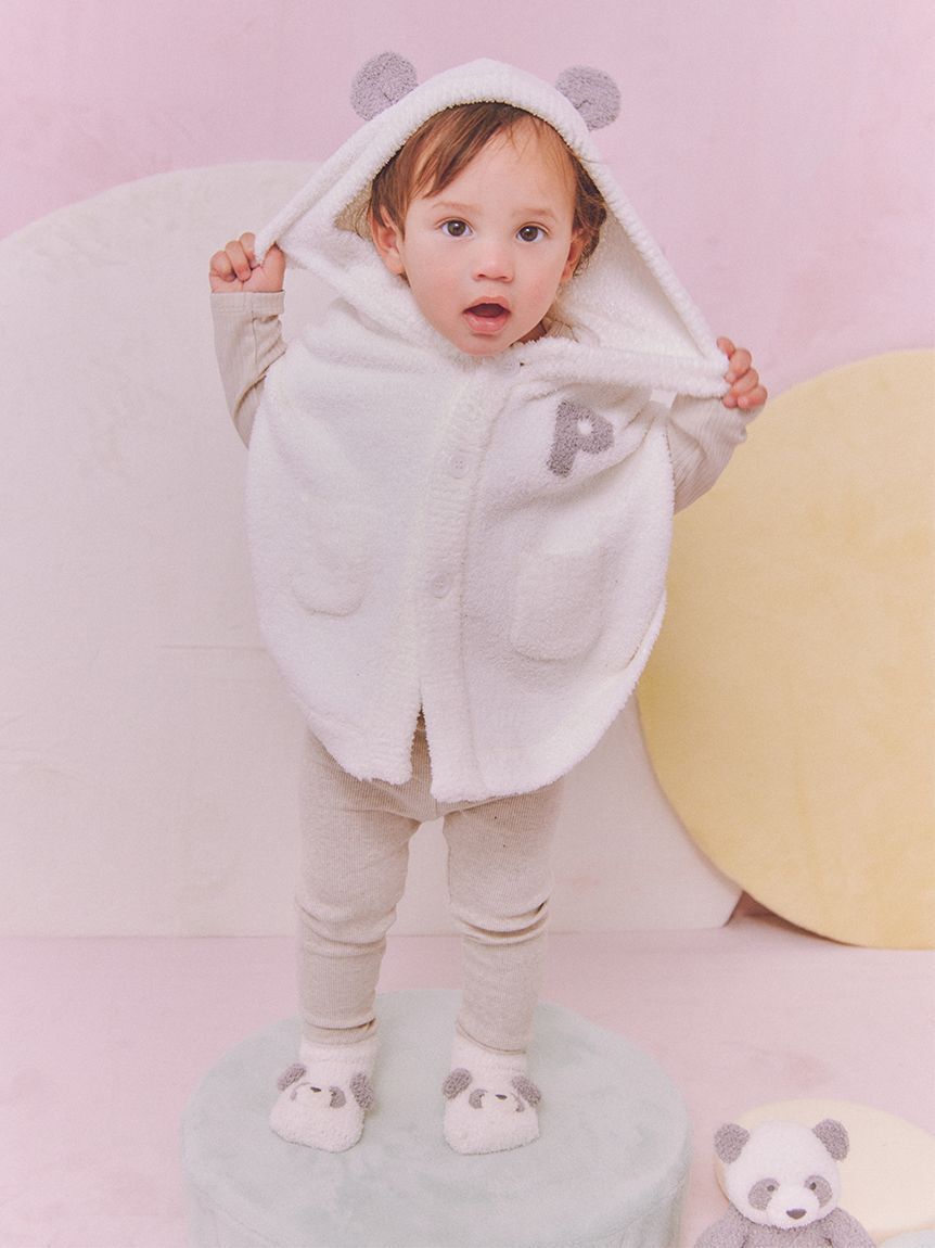 GELATO PIQUE KIDS & BABY「【ラッピング済み】【BABY】パウダーアニマルポンチョ&スタイセット BOX付き」|その他ベビー用品|
