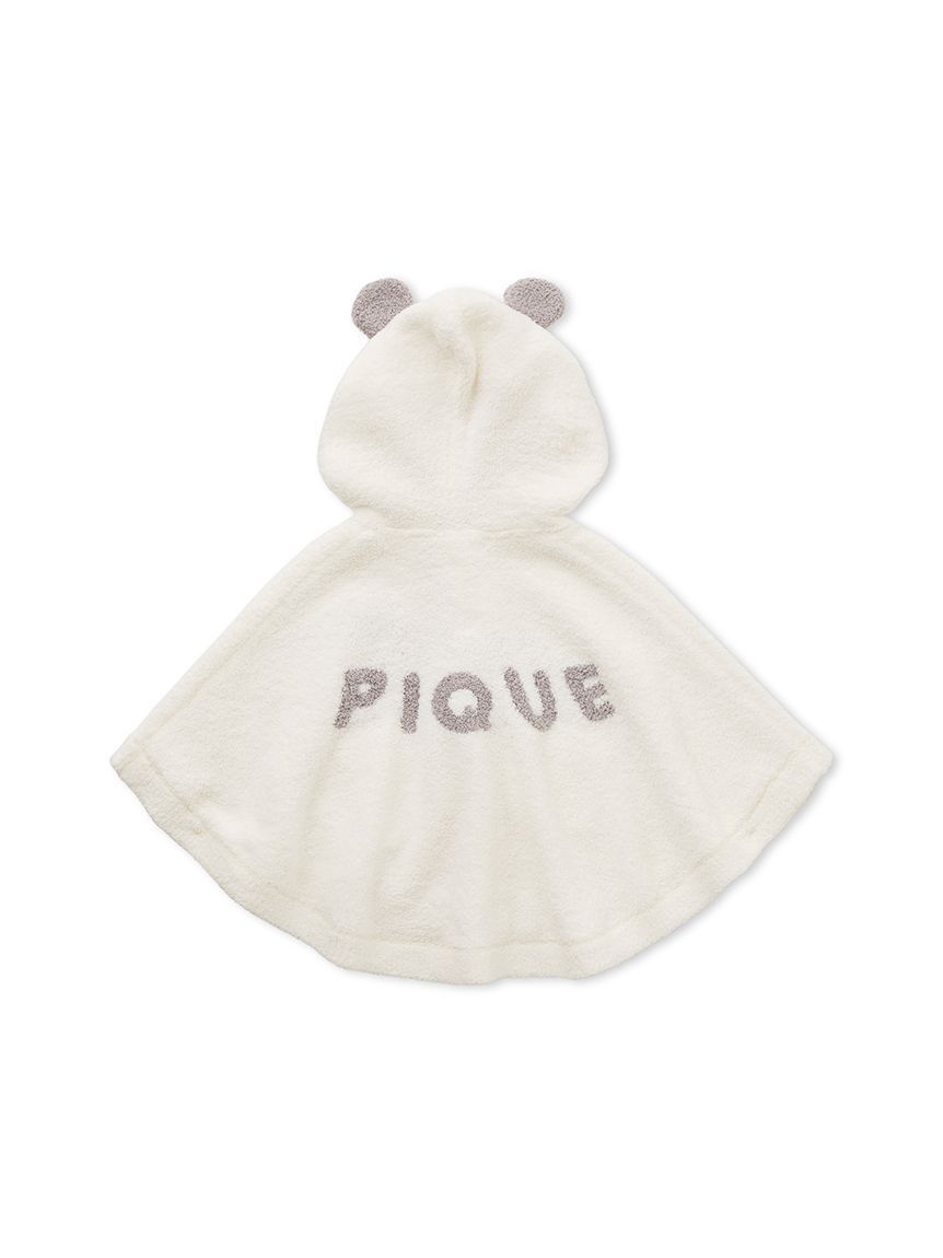 GELATO PIQUE KIDS & BABY「【ラッピング済み】【BABY】パウダーアニマルポンチョ&スタイセット BOX付き」|その他ベビー用品|